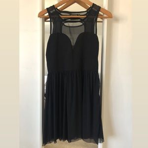 LF Kiwi Tucker little black mini cocktail dress